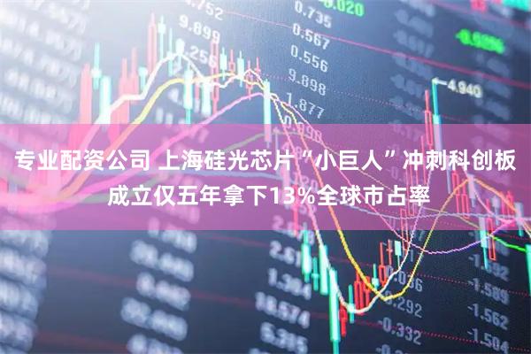 专业配资公司 上海硅光芯片“小巨人”冲刺科创板 成立仅五年拿下13%全球市占率